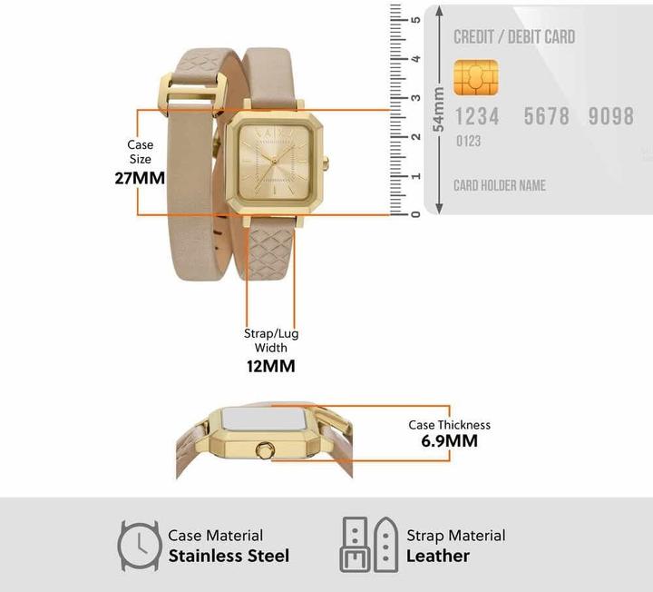 Produktbild Armani Exchange Damenuhr (Analoguhr, 27 mm)