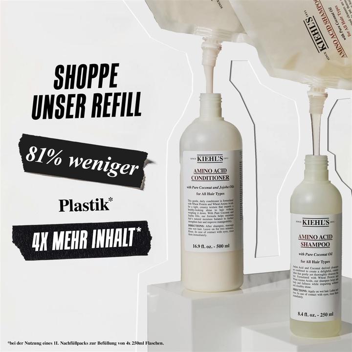 Image du produit Kiehl's Amino Acid Shampoo Refill Pouch (1000 ml, Shampoing liquide)