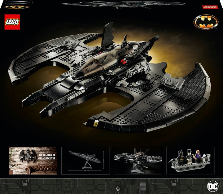 Actual product image LEGO 1989 Batwing (76161, LEGO DC, LEGO Rare Sets)