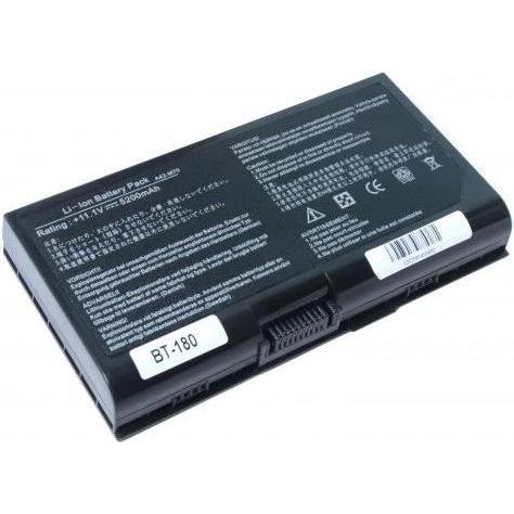 CoreParts Laptop Battery For Asus (8 Zellen, 4400 mAh), Notebook Akku, Schwarz