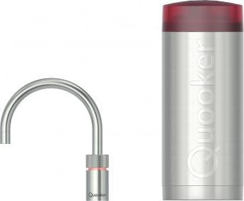 Quooker - Wasserhahn Nordic Round single tap COMBI+ Voll-Edelstahl
