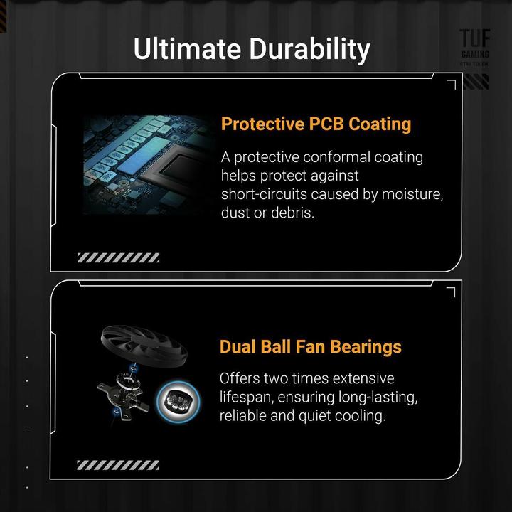 Actual product image ASUS TUF Gaming GeForce RTX 5060 Ti OC (16 GB, GDDR7)