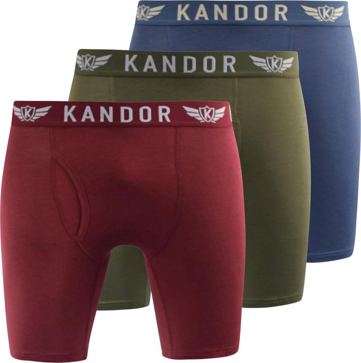 Immagine prodotto Kandor Bambuso Boxer Uomo Misura Confezione 3 (M, confezione da 3)