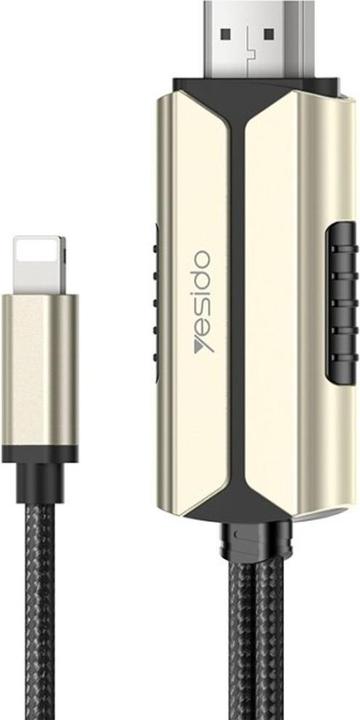Image du produit Yesido Lightning to HDMI Cable 1080P, 2m (2 m)