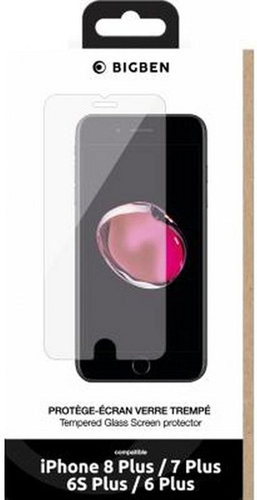Immagine prodotto Bigben Vetro temperato IP6/6S/7/8 Plus (1 Pezzo/i, Apple iPhone 8 Plus)