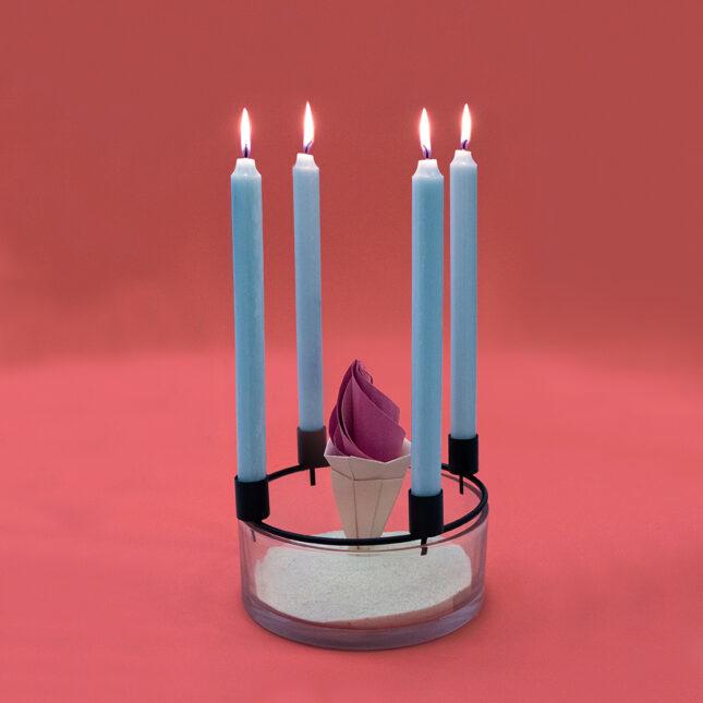 Actual product image Balthasar Candlestick
