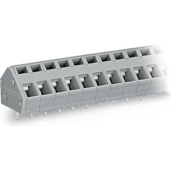 Wago Terminale PCB, Accessori di elettronica + Alloggiamento, Grigio