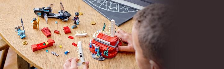 Produktbild LEGO König Namors Thronsaal (76213, LEGO Marvel)