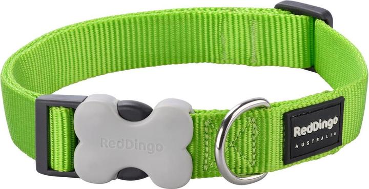 Produktbild Red Dingo Dog Collar Plain Lime Green S (S, Hund, Hundesport)