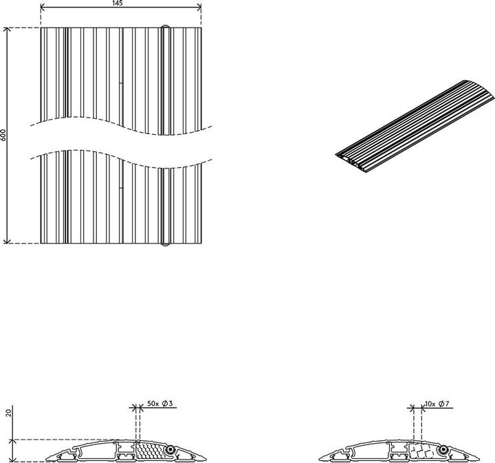Produktbild Dataflex 31.402 (Kabelschlauch, 60 cm)