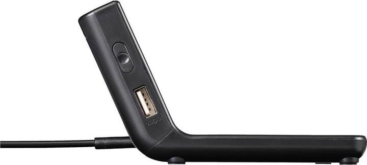 Image du produit Sygonix SY-5459860 Réveil électronique Noir (mat) Heures d'alarme 2 Port USB