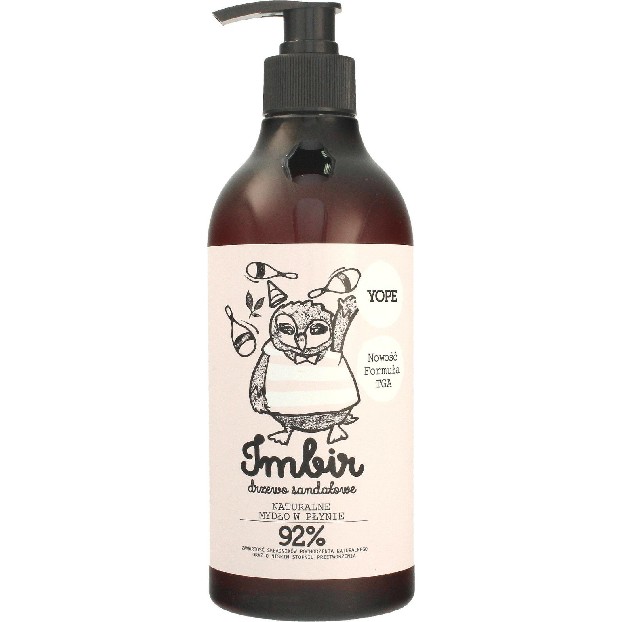 Yope, Handseife, Ginger (Flüssigseife, 500 ml)