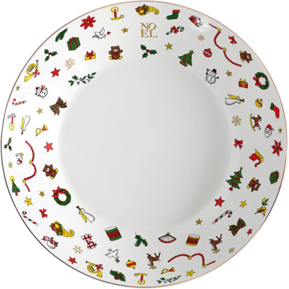 Thumbnail - Taitù Noël Oro Teller tief, Teller, Mehrfarbig