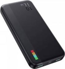 Actual product image Joyroom power bank 10000mAh Dazzling Series 12W black (JR-T016) (10000 mAh, 12 W, 12 Wh)