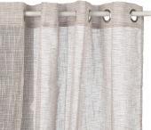 Produktbild Giftdecor grau gestreifter Vorhang (140 x 260 cm)