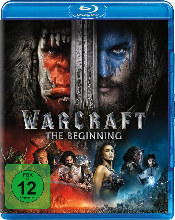 Warcraft: The Beginning (Blu-ray, 2016, German, Italian, English)