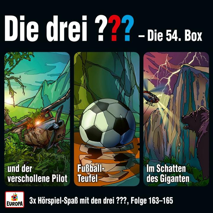 Die drei??? - 54. Box (F.163-165) (Allemand)