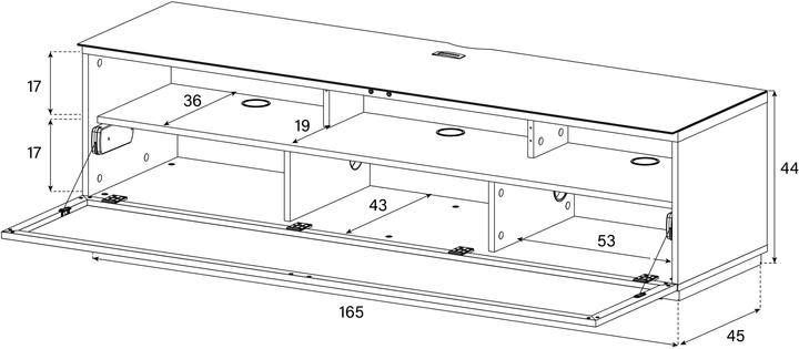 Image du produit Sonorous STA260P (165 x 45 x 44 cm)