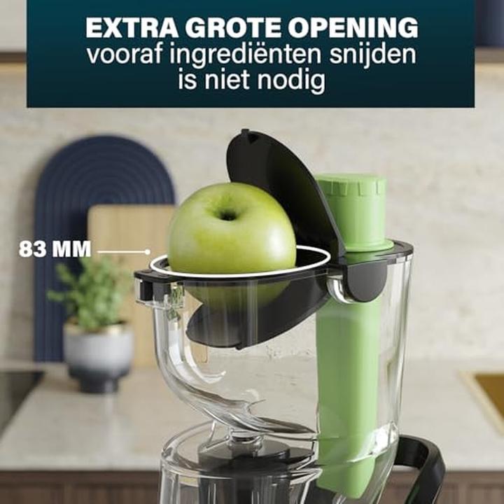 Immagine prodotto Princess 202045 Spremiagrumi lento a riempimento facile - Tramoggia extra large - Alta resa di succo