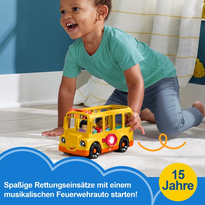 Actual product image Fisher-Price Little People Large School Bus