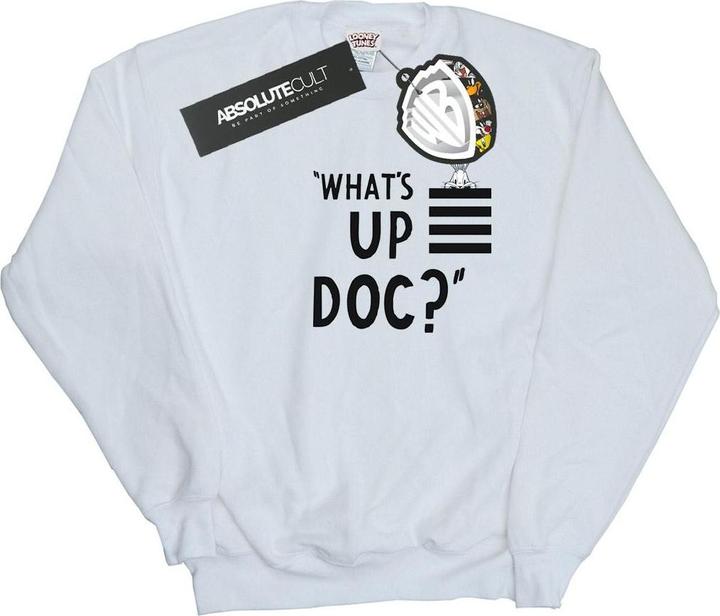 Immagine prodotto Looney Tunes What's Up Doc Felpa Bugs Bunny Strisce Adulto Unisex (3XL)