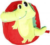 Actual product image Starpak 3d Plush Crocodile Backpack