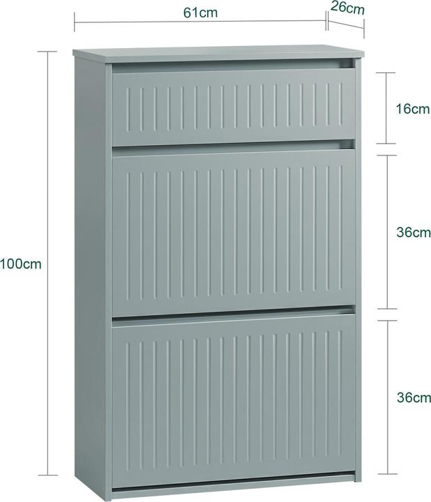 Actual product image SoBuy Michelle (61 x 26 x 100 cm)