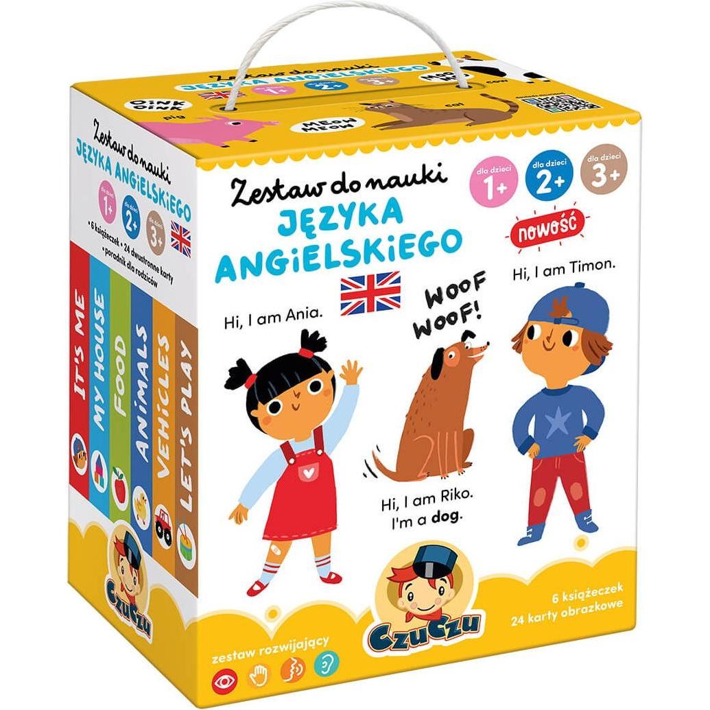 Czuczu Zestaw do nauki języka angielskiego dla dzieci 1,2,3+ (Englisch)