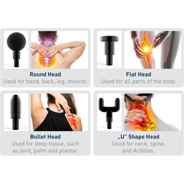 Thumbnail - Platinet, Massagepistole, Vibration Pistol For Massage
