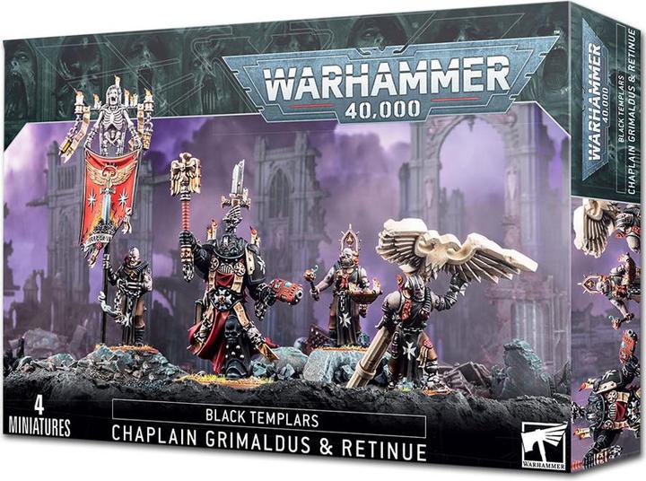 Actual product image Games Workshop Chaplain Grimaldus & Retinue (Plastic)