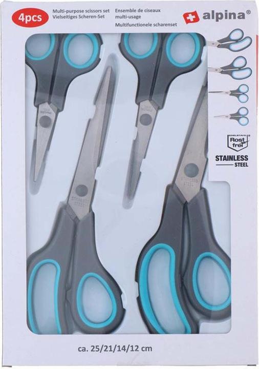 Produktbild Alpina Garden Alpina Scheren-Set, 4-tlg. (25 cm)