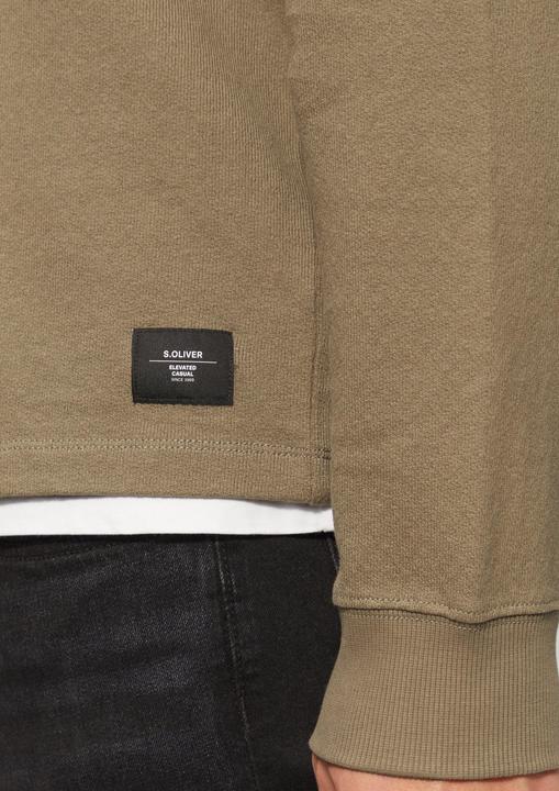 Produktbild S.Oliver Polo-Shirt Strukturiertes Langarm-Poloshirt im Relaxed Fit (3XL)