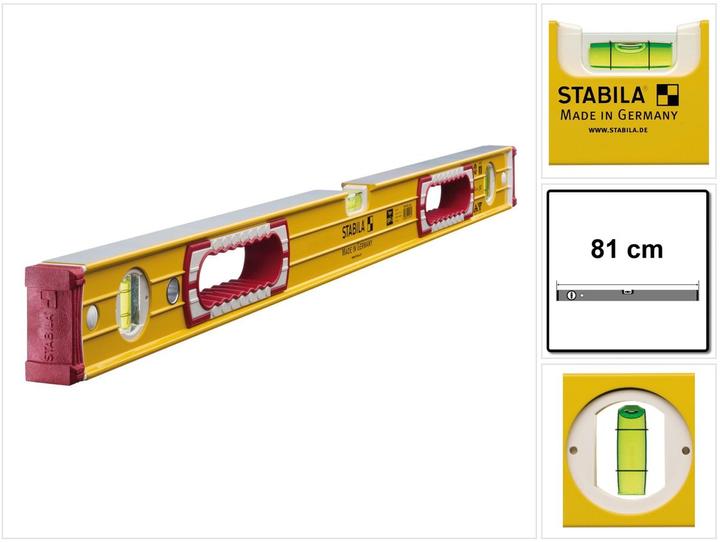 Produktbild Stabila Wasserwaage Type 196-2 (80 cm)