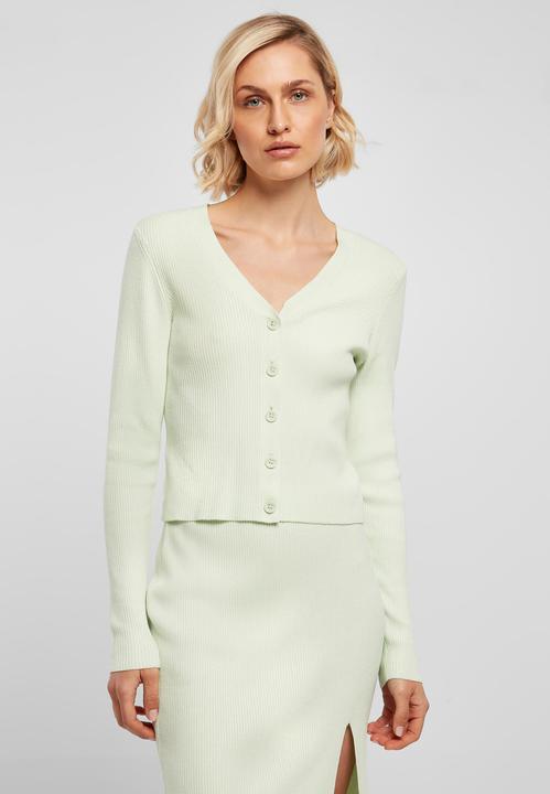 Produktbild Urban Classics Ladies Short Rib Knit Cardigan (XXL)