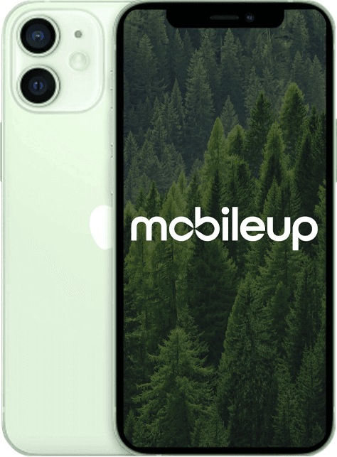 Actual product image mobileup iPhone 12 (64 GB, Green, 6.10", 12 Mpx, SIM + eSIM, A / Like new)