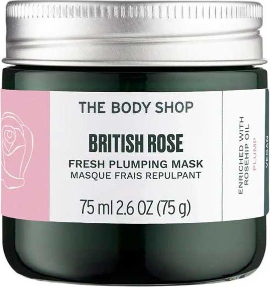 The Body Shop - Moisturizing mask for dry skin British Rose ( Fresh Plumping Mask) 75 ml (75 ml)