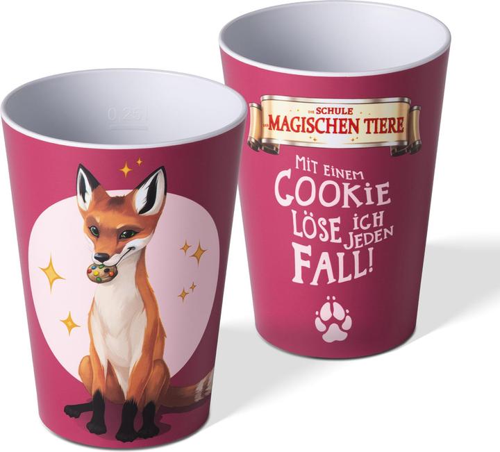 Actual product image Awave The school of magical animals - drinking cup set, 250 ml, made of rPET (0.25 l, 4x)