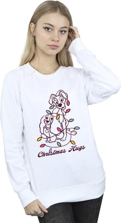 Image du produit Disney - Sweat LADY AND THE TRAMP CHRISTMAS HUGS - Femme (XL)