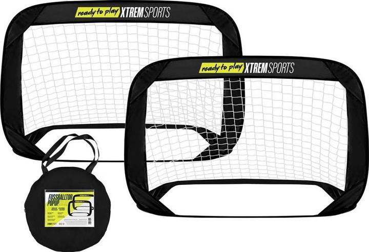 Produktbild Xtrem Toys & Sports Pop-Up-Fussballtor 2er-Set