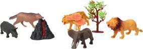 Actual product image Wild animals set 8 pieces