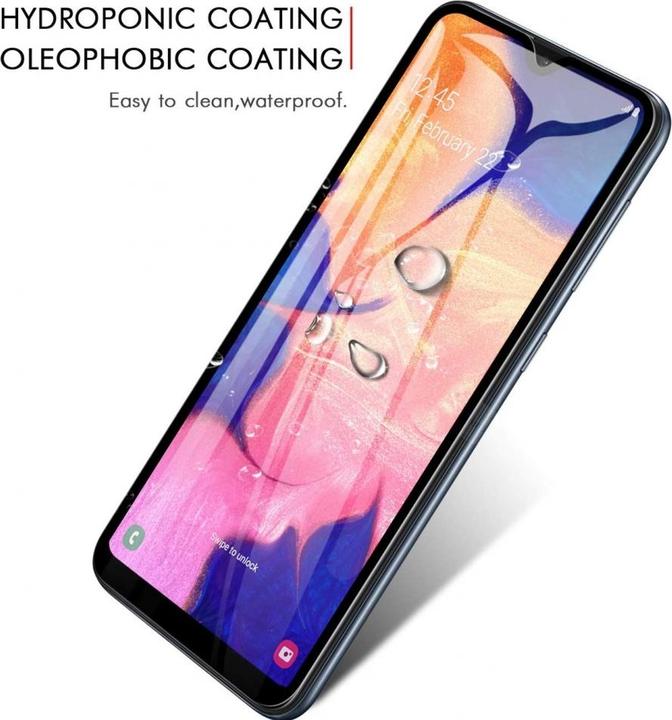 Actual product image Screenguard Samsung Galaxy A10 Full Screen Protective Glass Film 2.5D 9H (1 pcs., Samsung Galaxy A10)