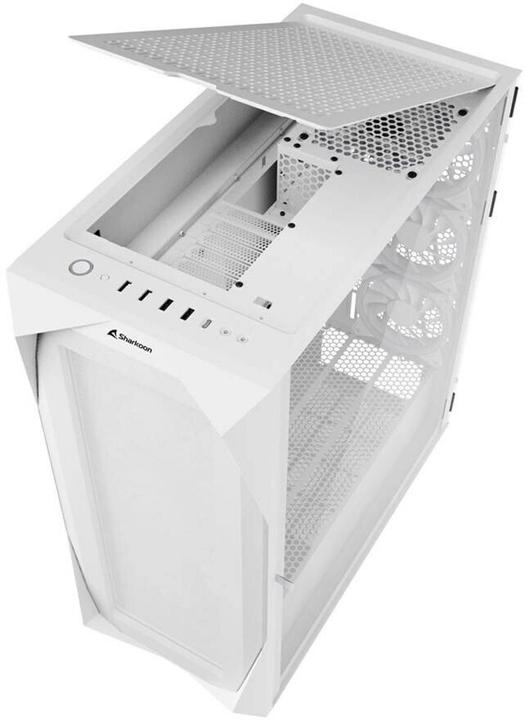 Produktbild Sharkoon REV300 RGB White (ATX, E-ATX, mATX, Mini-ITX)