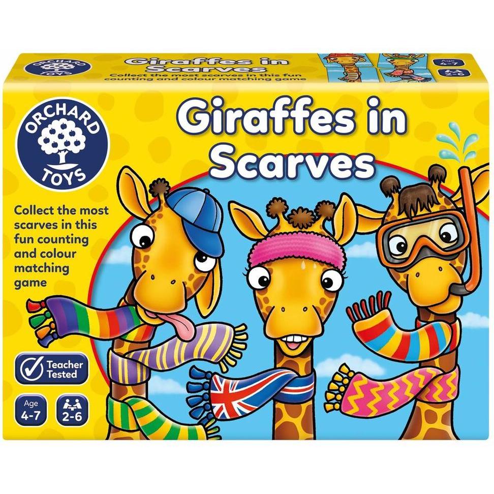 Orchard Lernspiel Giraffes in scarves (FR) (Francese)