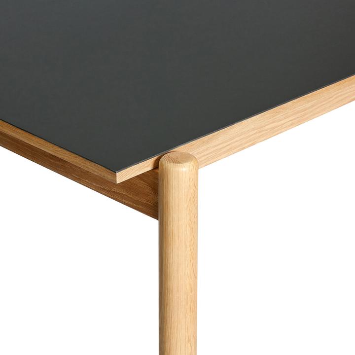Actual product image Hübsch Oblique Desk Black (81 x 81 x 75 cm)