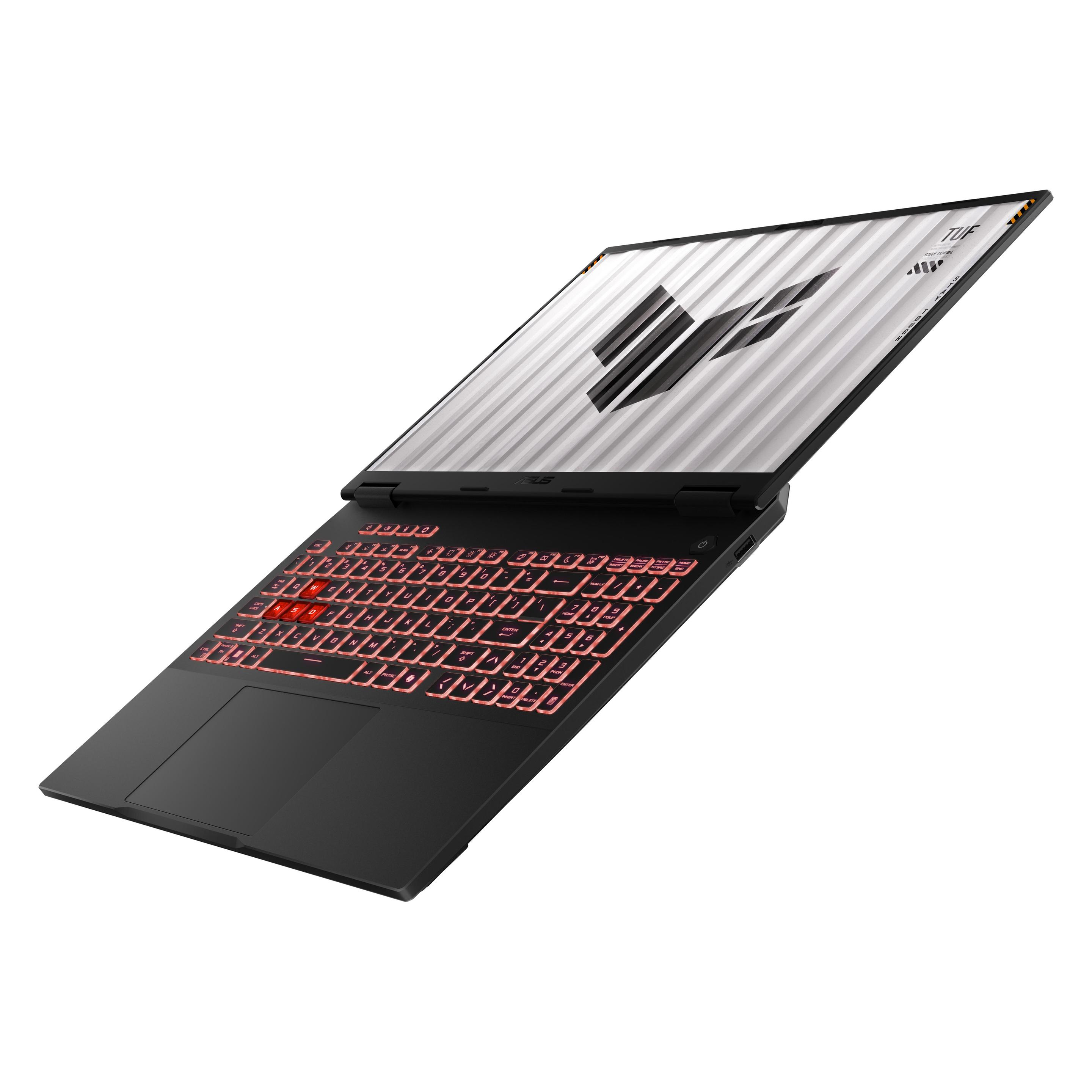 ASUS TUF Gaming A16 RTX 4060 (16", 1000 GB, 16 GB, DE, AMD Ryzen AI 9 HX 370), Notebook, Grau, Schwa