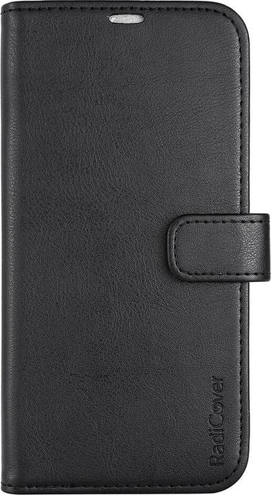 Produktbild Radicover Radiation Protection Wallet Vegan Leather iPhone 14 PLUS Flipcover Black (Apple iPhone 14 Plus)
