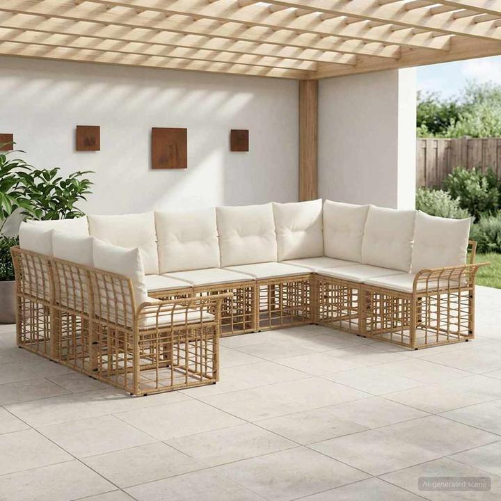 Produktbild vidaXL Outdoor-Sofagarnitur