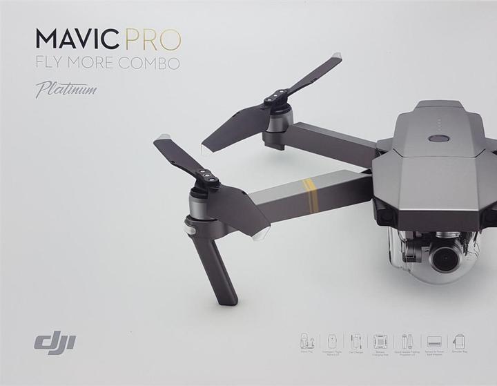 Produktbild DJI Mavic Pro Platinum Fly More Bundle (30 min, 743 g, 12 Mpx)
