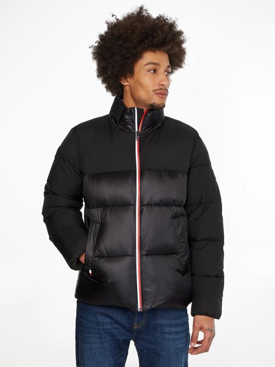 Produktbild Tommy Hilfiger Herren Hilfiger Tech Stand Collar JKT Jacke, Black, L (L)