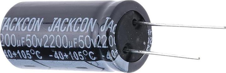 Actual product image RS PRO 2200uF Aluminium Electrolytic Capacitor 50V dc, Radial, Through Hole